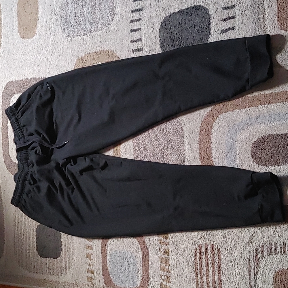 Jockey mens lg joggers blk with pockets